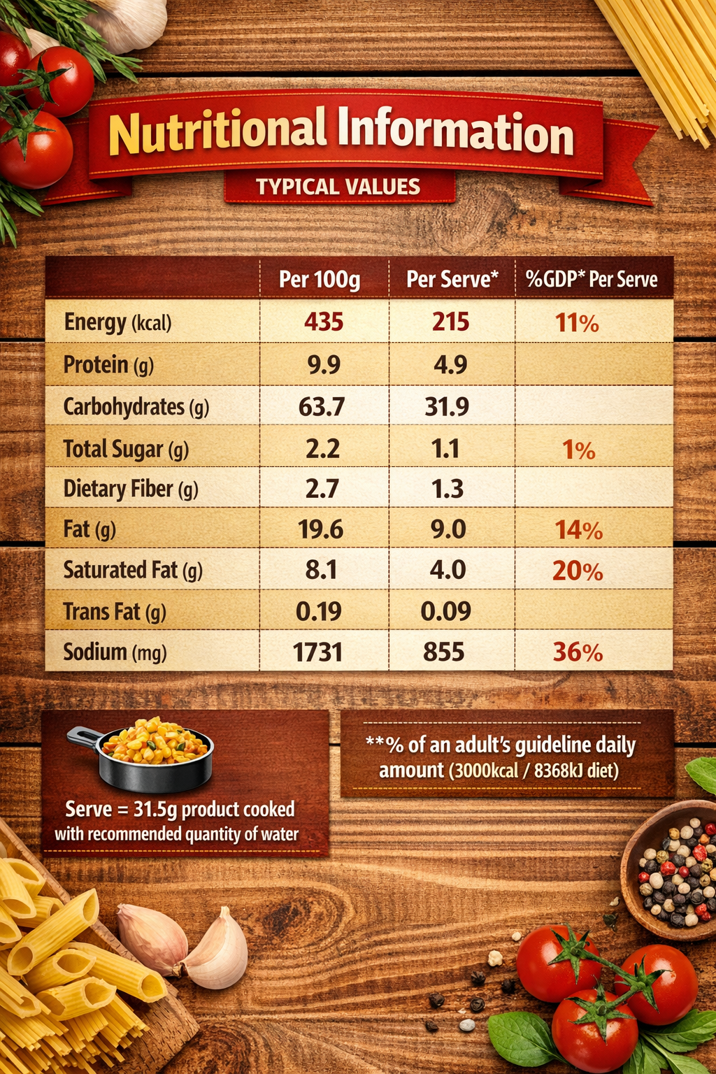 Crave Half & Half Instant Noodles 10 Pack | Mixed Chattpatta & Chicken | 50g Each